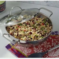 Princess House Cacerola De 5 Qt Acero Inoxidable 