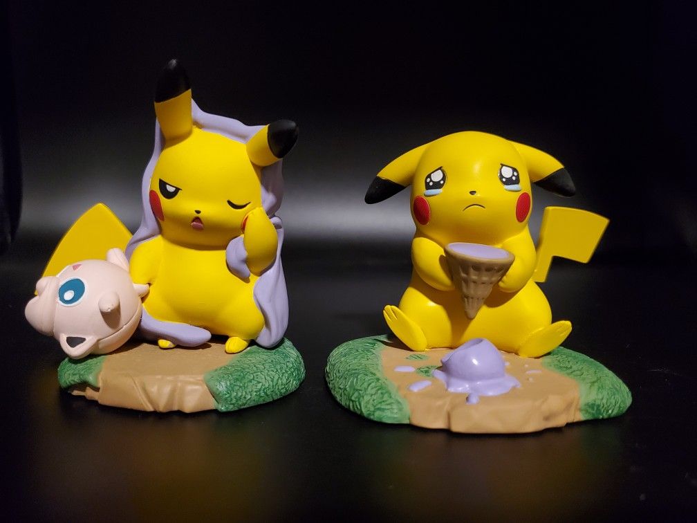 Pokemon Pikachu Moods Sleepy & Sad!
