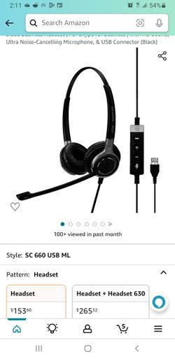 Sennheiser SC 660 USB Headset