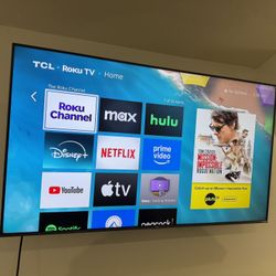 55” Television PLUS wall mount