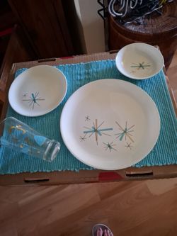 Vintage north star dishes