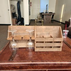 Reclaimed Wood WINE Rack