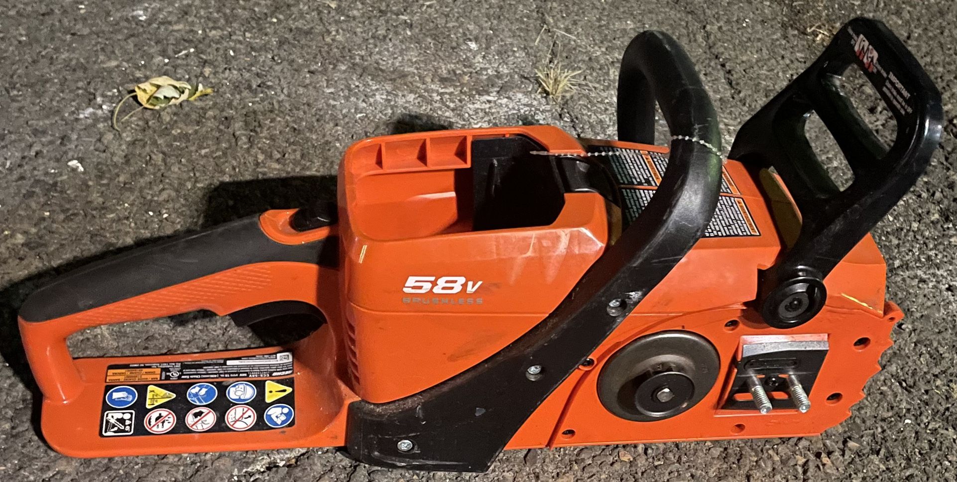 Echo Ccs-58v 16in Li-Lon Brushless Cordless Chainsaw