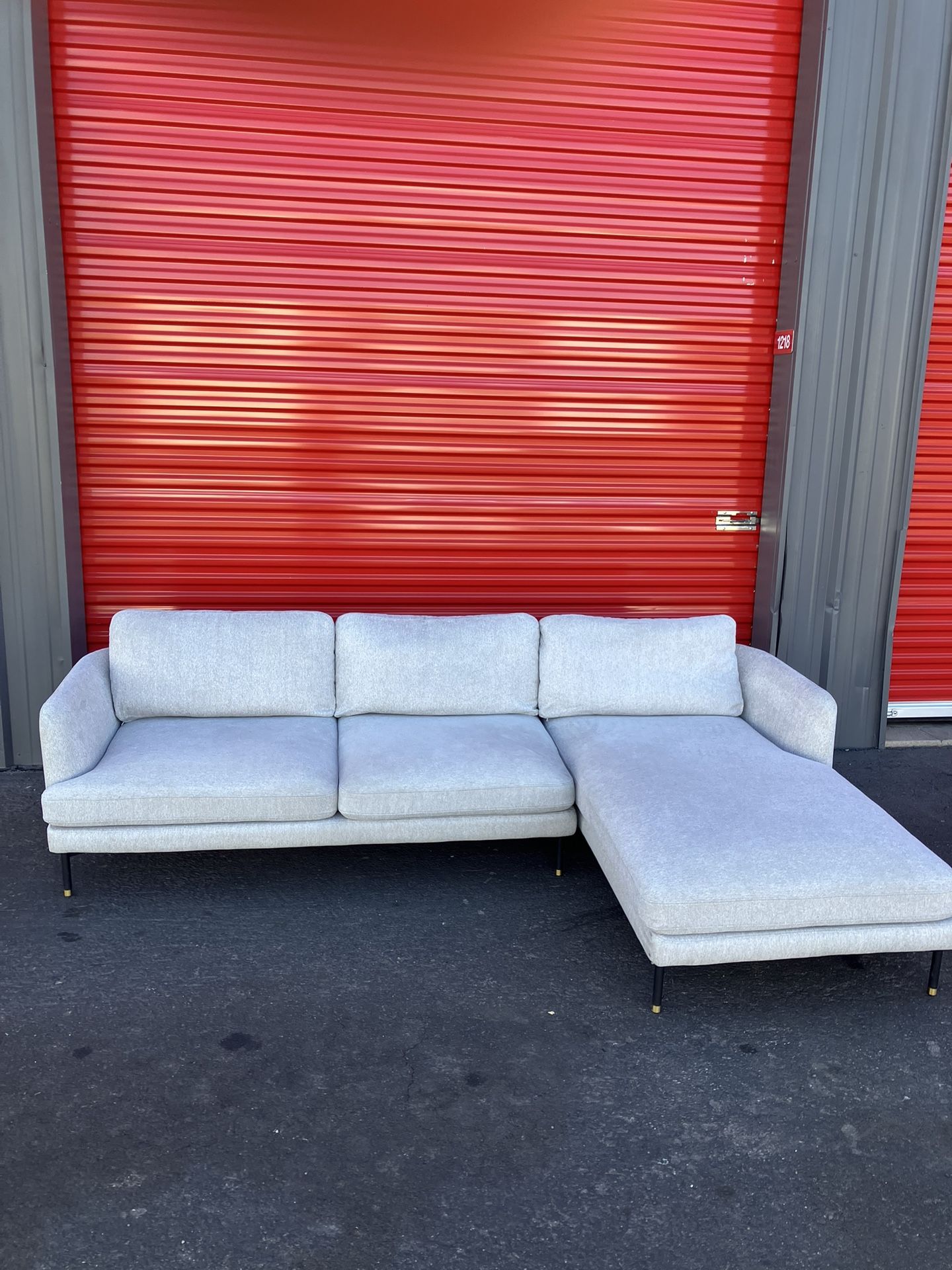 Castlery - Pebble Chaise Sectional Sofa