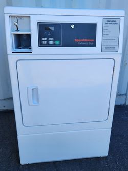 Refurbished Speed Queen SDEBCAGS171TW01 Coin-Operated Front Load Electric Dryer