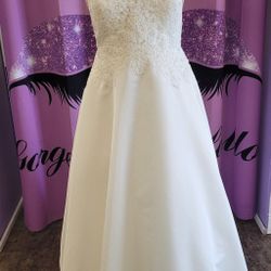 Long wedding dress  Size 14