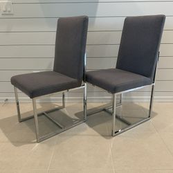 Gray Dining Chairs Set Of 2