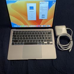 (#34) 13” 2020 Apple (MacBook Air "Core i5" 1.1 8 RAM, 512 GB Flash 