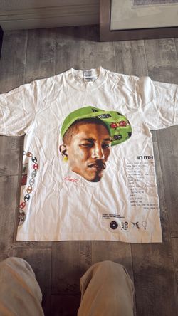 Pharrell L Williams T shirt.  Self print