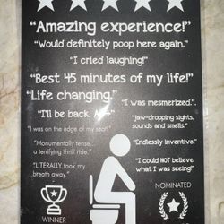 Bathroom Frame Decor