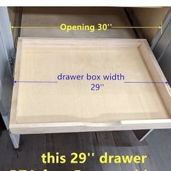  Roll Out Tray Soft Close Cabinet Pantry ORGANIZER Wood