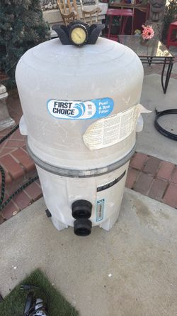 First choice pool cartridge filter