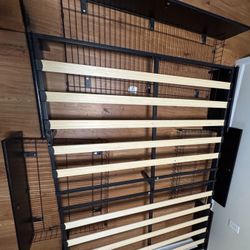 Full Size Platform Bed Frame With Drawers 
