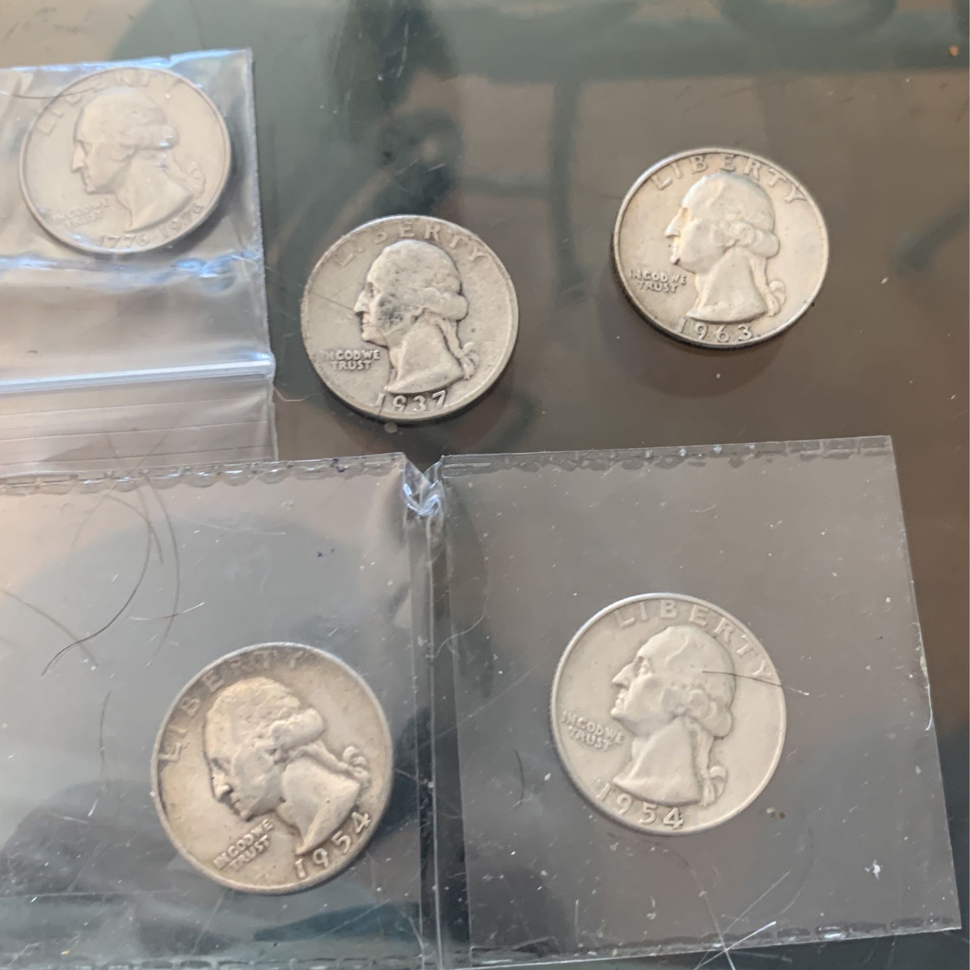 Silver Quaters Plus 1 Bi- Cential