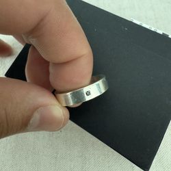 Le Gramme Silver Ribbon Ring - Wedding Band 