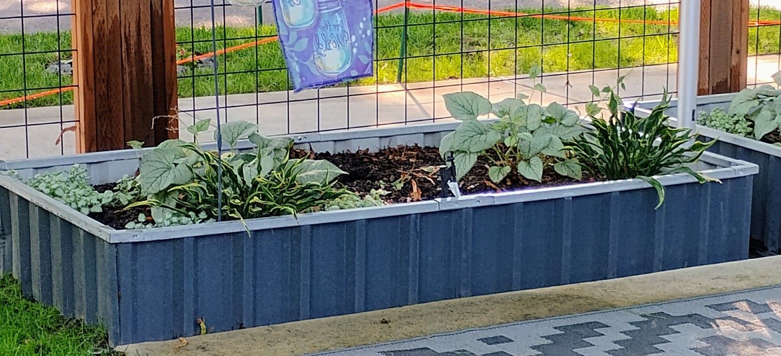 36x68 X12 Metal Flower Bed