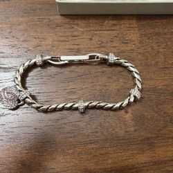 2  Silver Plata Bracelet 