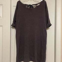 LC Lauren Conrad Gray Sweater Dress - Size Large