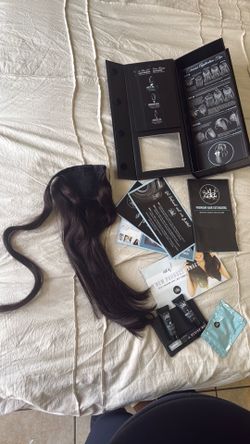 Human hair ponytail 16 inches