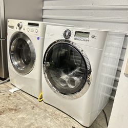 Electric Washer And Gas Dryer Complete set 