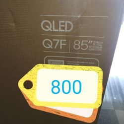 SAMSUNG 85"INCH QLED 4K Q7F