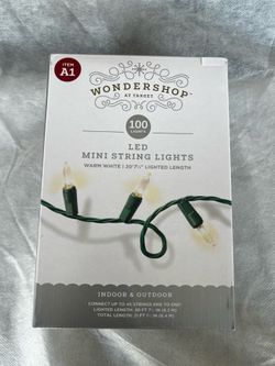 Wonder shop LED warm white lights ( New )