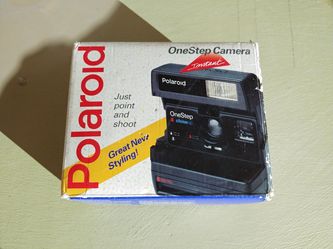 Vintage Polaroid OneStep Camera