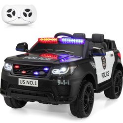 Kids electric police car