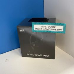 Powerbeats Pro Earbuds New - Pay $1 today and the rest later!!