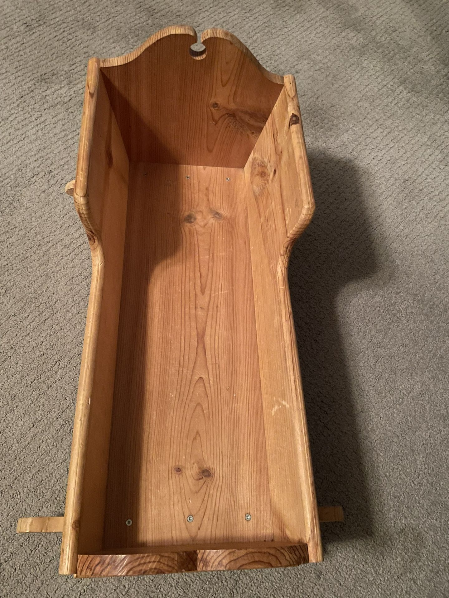 Wooden Rocking Cradle 