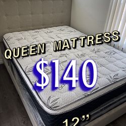New Queen Mattress Only $140