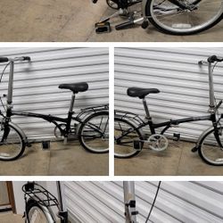 Boardwalk Folding Bicycle With Carrying Bag 