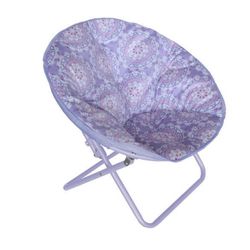 Purple Kids Saucer Chair