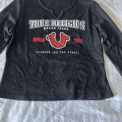 True Religion Shirt Size Medium Petite 