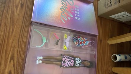 World of Barbie Doll, Holographic Tote Bag & Mini Coin Purse