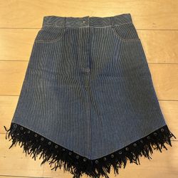 Black Unique Skirt 