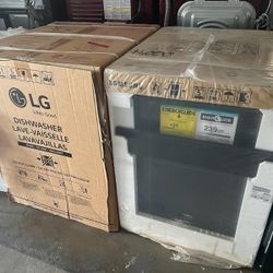 New Samsung Dishwashers Black Stainless Steel 24"Width