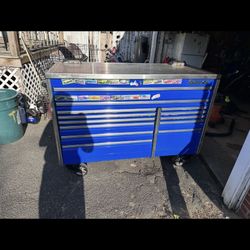 Snap On 68” Epiq Tool Box With Stainless Steel Top