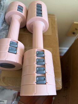 Adjustable dumbbells