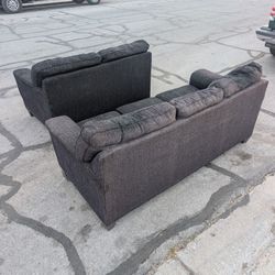 Black Couches