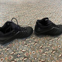 MERRELL Men's Thermo Freeze Mid Black Waterproof Hiking Boots Sz 9.5