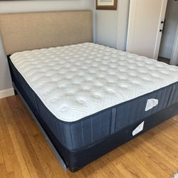 Queen Bed Frame With Mattress And Boxspring