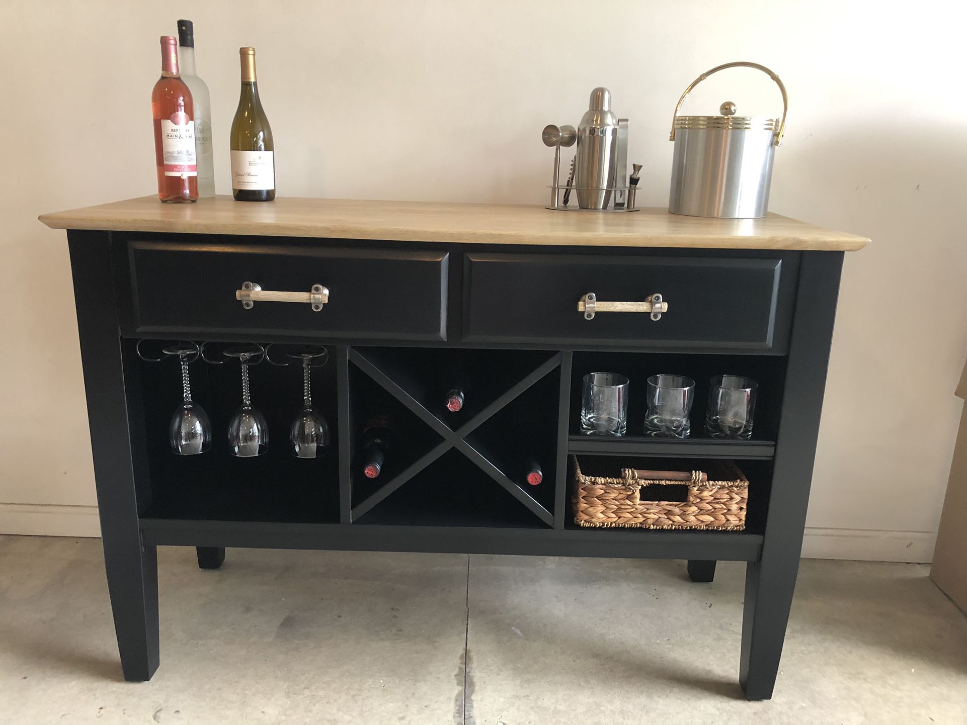 Refinished Hallway/Bar Cabinet
