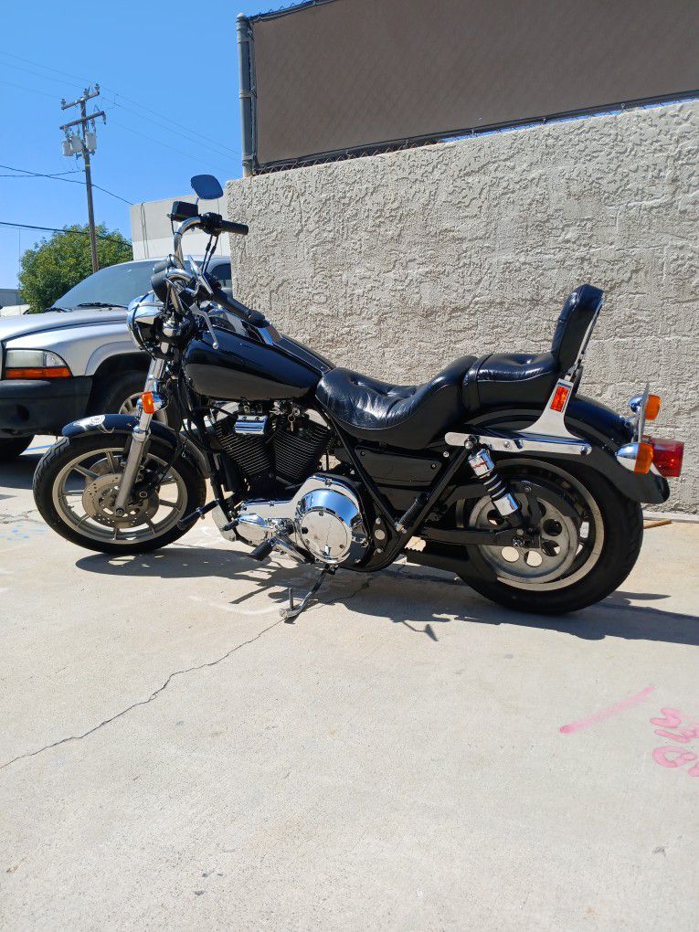 Rare 1991 Harley Davidson Fxrs Convertible With Working Factory Air Shocks 