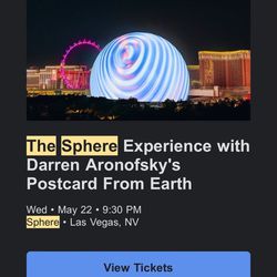 The Sphere Experience Las Vegas 