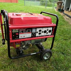 KingCraft 1705-12 6000W/5000W Running Portable Generator