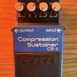 Boss Compression Pedal