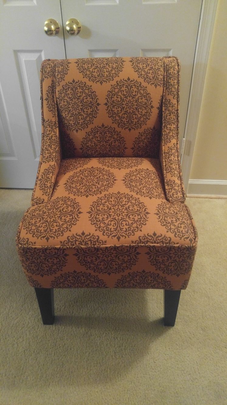 Dwell Home Marlow Accent Chair with Gabrielle Upholstery in Spice $120