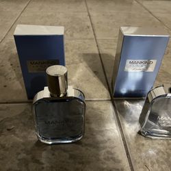 TWO 100 % AUTHENTIC MANKIND LEGACY MENS Cologne 