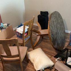 FREE Dining Room Table With 4 Chairs Included 